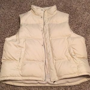 Ralph Lauren 2X Cream puffer vest